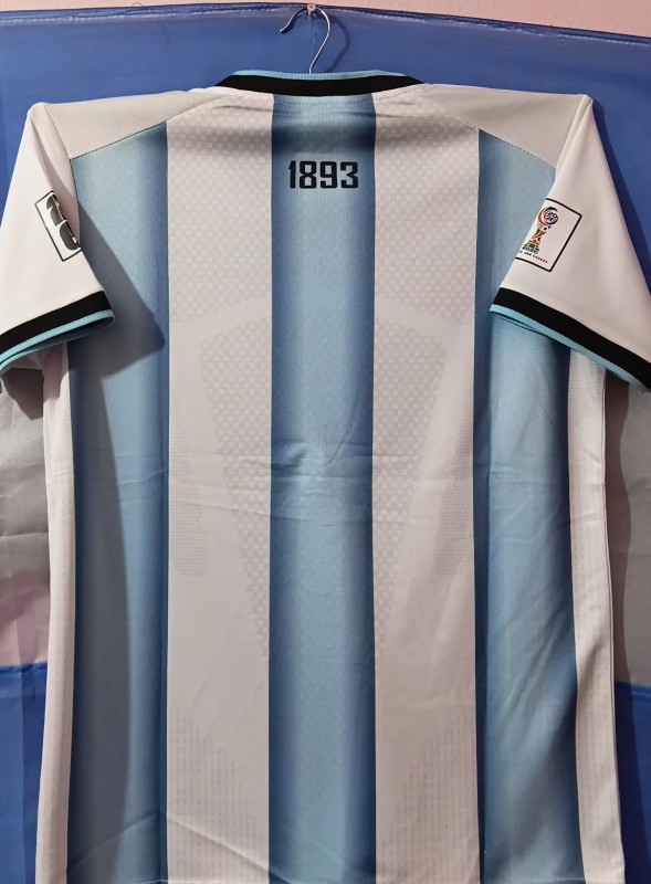 Argentina Player Edition Thai Made Premium Home Jersey (Silicone Sticker Logo)